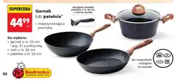 Biedronka Garnek z pokrywką Ambition śr. 22 cm oferta