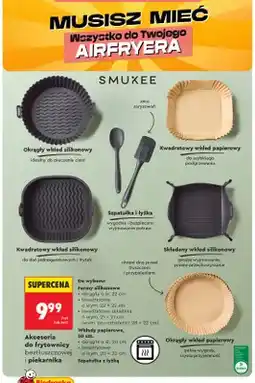 Biedronka Okrągły wkład silikonowy do frytownicy SMUKEE oferta