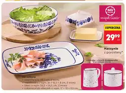 Biedronka Salaterka z porcelany MG Home Magda Gessler oferta