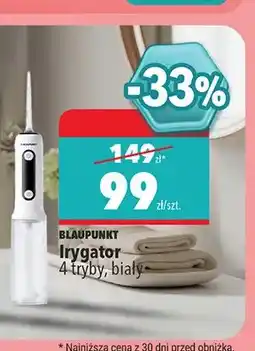 Biedronka Irygator do zębów Blaupunkt 4 tryby biały oferta