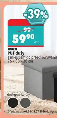 Biedronka Puf duży Smukee oferta