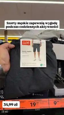 Biedronka Szorty męskie Clevé oferta
