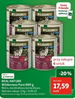 Maxi Zoo Karma dla psa Wilderness oferta