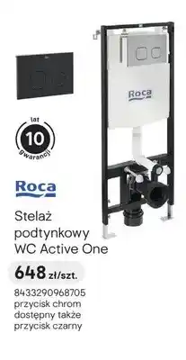 Castorama Stelaż podtynkowy WC Roca Active One oferta