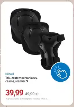 Smyk Zestaw ochraniaczy Kidwell Trix czarne rozmiar S oferta