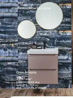 Castorama Gres Amonis blue oferta
