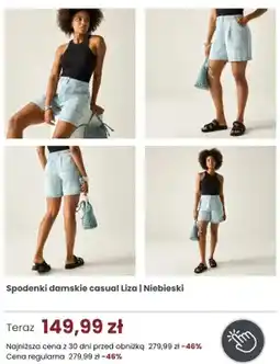 Regatta Spodenki damskie casual Regatta Great Outdoors Liza Niebieski oferta