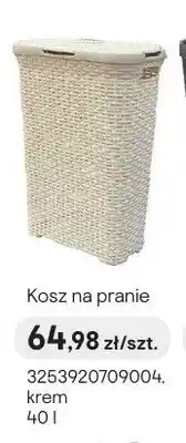 Castorama Kosz na pranie kremowy oferta