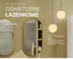 Castorama Lampa wisząca Dorres 1-punktowa złota matowa oferta