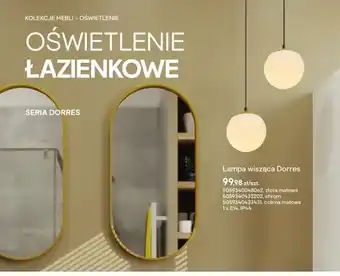 Lampa wisząca Dorres 1-punktowa złota matowa