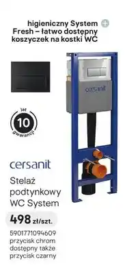 Stelaż podtynkowy WC Cersanit System