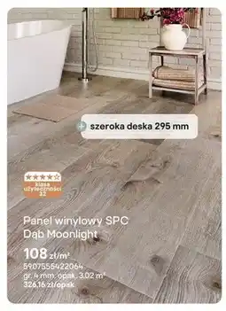 Castorama Panel winylowy SPC Dąb Moonlight oferta