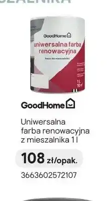 Castorama Uniwersalna farba renowacyjna z mieszalnika GoodHome oferta