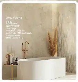 Castorama Gres Tubądzin Valerie kolor beige oferta