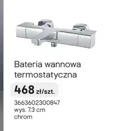 Castorama Bateria wannowa termostatyczna GoodHome oferta
