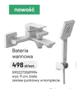 Castorama Bateria wannowa Valvex biała oferta