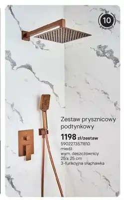 Castorama Zestaw prysznicowy podtynkowy Valvex Harris oferta