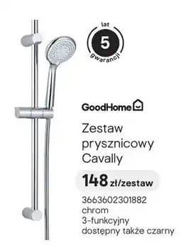 Castorama Zestaw prysznicowy GoodHome Cavally oferta