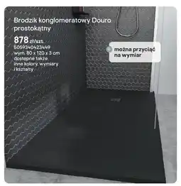 Castorama Brodzik konglomeratowy Douro prostokątny oferta