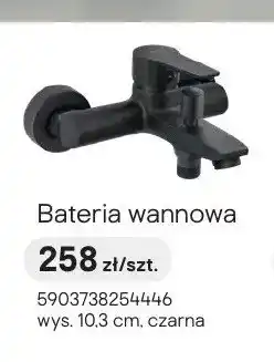 Castorama Bateria wannowa Ferro Rennto czarna oferta