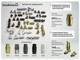 Castorama Głowica termostatyczna GoodHome oferta