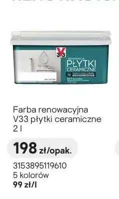 Farba renowacyjna V33 płytki ceramiczne