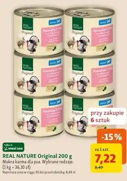 Maxi Zoo Karma dla psa Real Nature oferta