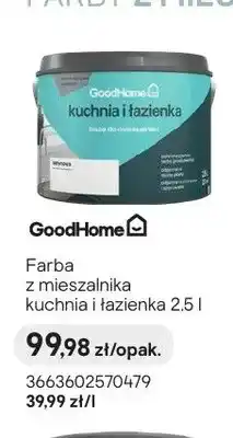 Castorama Farba z mieszalnika kuchnia i łazienka GoodHome oferta