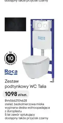 Castorama Zestaw podtynkowy WC Roca Talia oferta