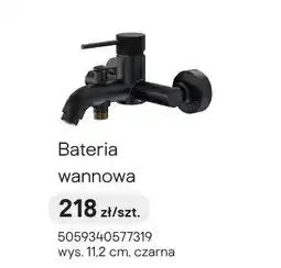 Castorama Bateria wannowa wys. 11,2 cm czarna oferta