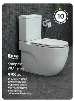 Castorama Kompakt WC Roca Teras oferta