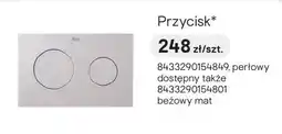 Castorama Przycisk spłukujący Roca perłowy beżowy mat oferta