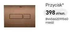 Castorama Przycisk spłukujący Roca miedź oferta