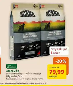 Maxi Zoo Karma dla psa Acana oferta