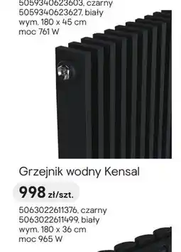 Castorama Grzejnik wodny GoodHome Kensal oferta