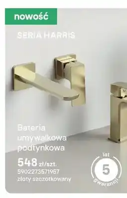 Castorama Bateria umywalkowa podtynkowa Valvex Harris oferta