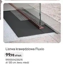 Castorama Listwa krawędziowa Fluxio lewa miedź oferta