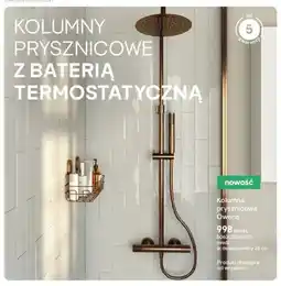Castorama Kolumna prysznicowa Owens miedź oferta