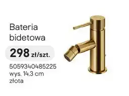 Castorama Bateria bidetowa GoodHome Owens złota oferta