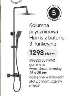 Castorama Kolumna prysznicowa Valvex Harris z baterią 3-funkcyjną oferta