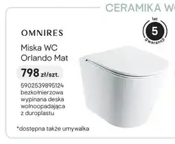 Castorama Miska WC Omnires Orlando Mat oferta