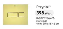 Castorama Przycisk spłukujący Roca złoty mat oferta