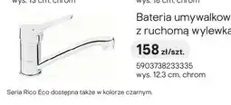 Castorama Bateria umywalkowa z ruchomą wylewką Ferro Rico Eco chrom oferta