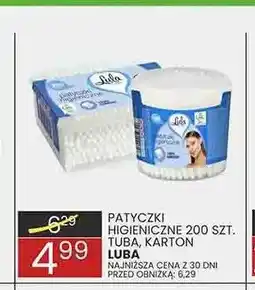 Wafelek Patyczki higieniczne Luba tuba oferta