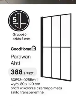 Castorama Parawan nawannowy GoodHome Ahti oferta