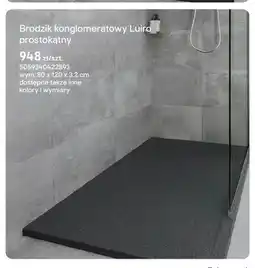 Castorama Brodzik konglomeratowy Luiro prostokątny oferta