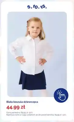 5.10.15. Biała koszula dziewczęca 5,10,15 oferta