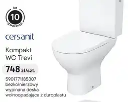 Castorama Kompakt WC Cersanit Trevi oferta