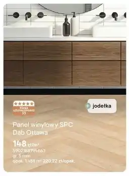 Castorama Panel winylowy SPC Dąb Ottawa jodełka oferta