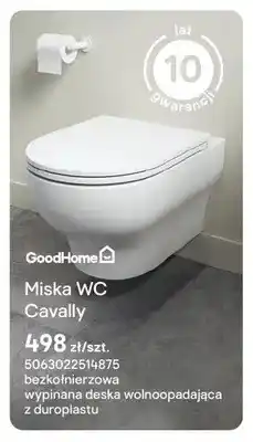Castorama Miska WC GoodHome Cavally oferta
